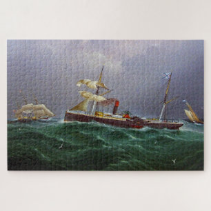 Segelschiff San Salvadore 1886 Puzzle