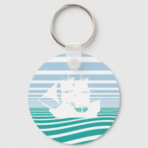 Segelschiff Schlüsselanhänger