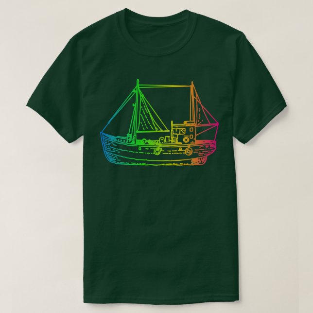 Segelschiff T-Shirt (Design vorne)