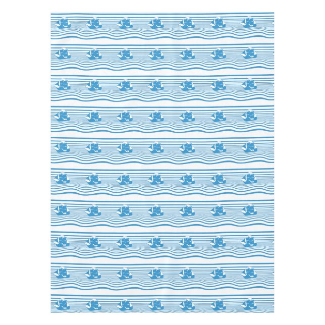 Segelschiff Tischdecke (Vorderseite)