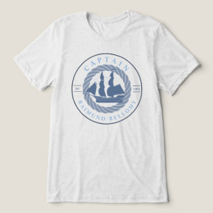 Segelschiff Tri-Blend Shirt