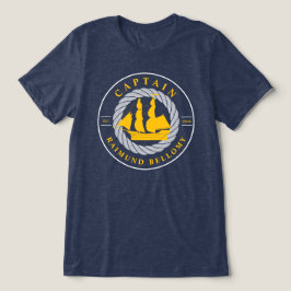 Segelschiff Tri-Blend Shirt