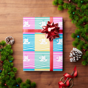 Segelschiffe Muster Geschenkpapier