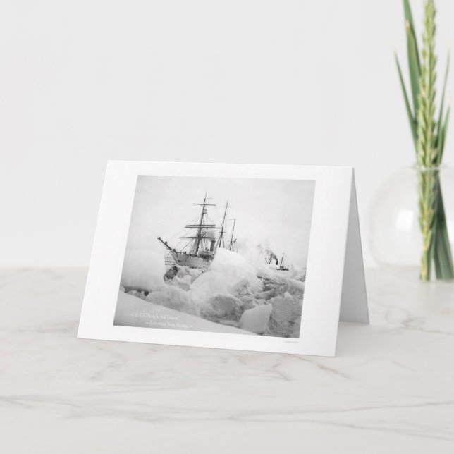 Segelschiffe Nome, Alaska 1904 Karte (Vorderseite)