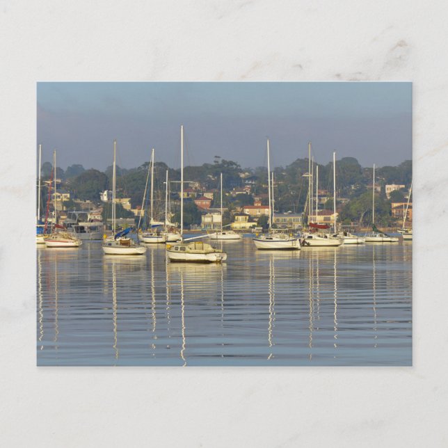 Segelschiffe Postkarte (Vorderseite)