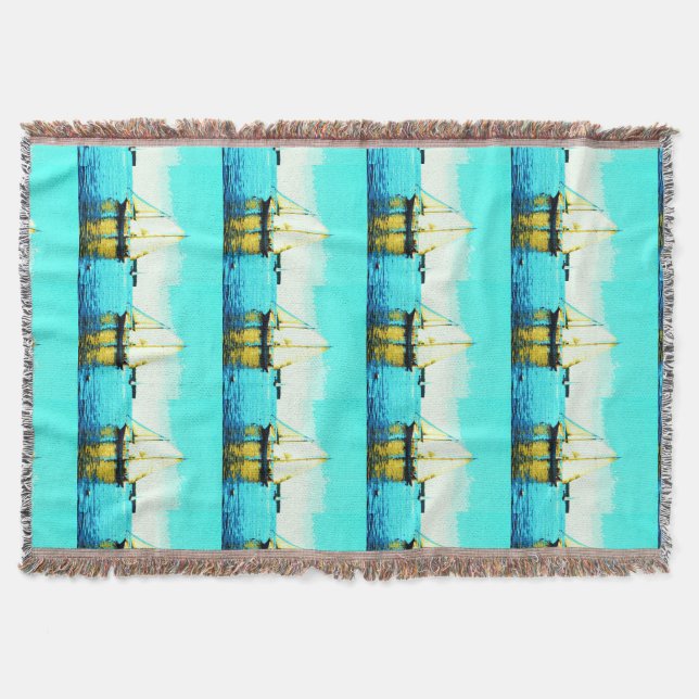 Segelschulen werfen Decken (Vorderseite)