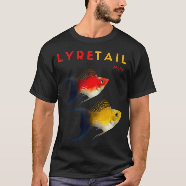 Segelschwanzmolly T-Shirt (Vorderseite)