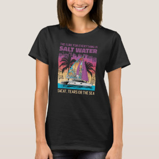 Segelsegler Segelyacht-Sailor Quote Boat T-Shirt