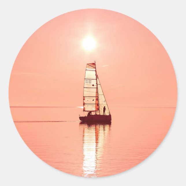 Segelsticker Runder Aufkleber (Vorderseite)
