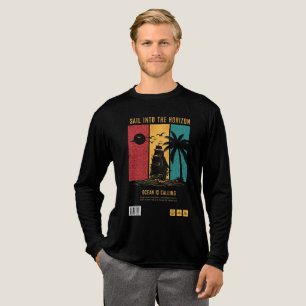 Segelt in den Horizont Tri-Blend Shirt