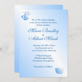 Segeltheater Einladung zur Hochzeit