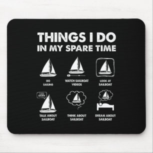 Segeltörns, die ich in meiner Freizeit mit Saili f Mousepad