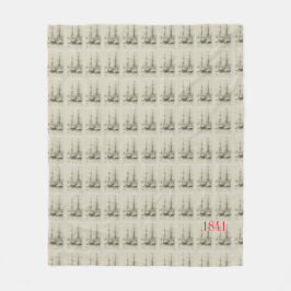 Segeltörns ins Jahr 1841 Fleecedecke