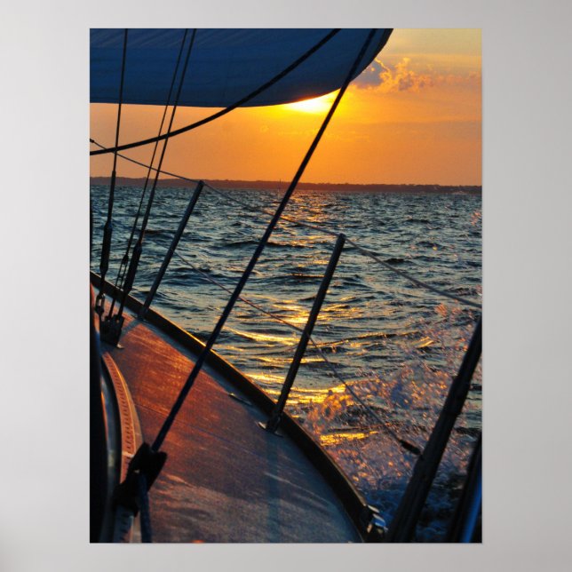 Segeltörns West Canvas Print Poster (Vorne)