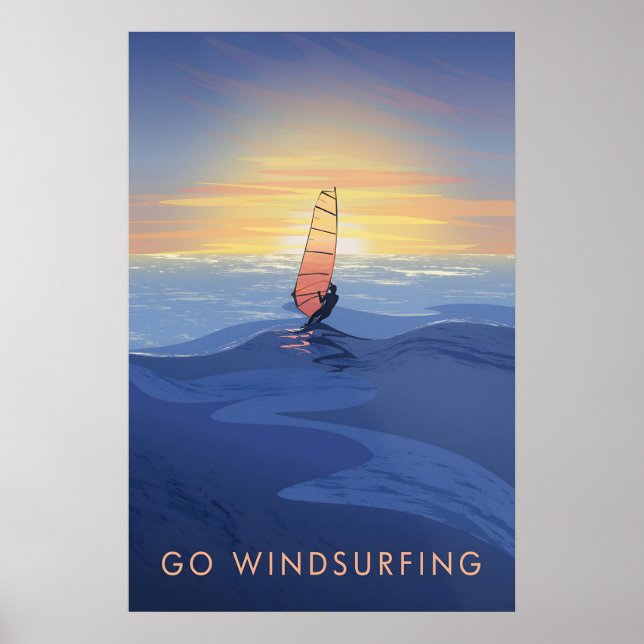 Segelwettbewerb Reiseplakat Poster (Vorne)
