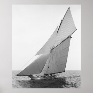 Segelyacht Gloriana, 1891 Poster