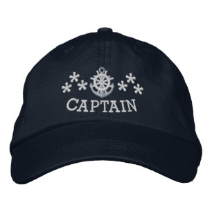 Segelyacht-Kapitäne Bestickte Baseballkappe