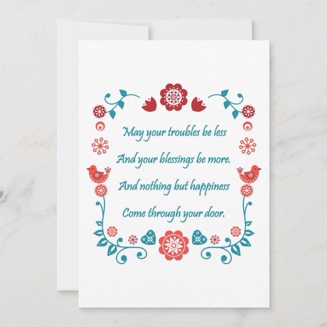 Segen 25 einladung (Vorderseite)