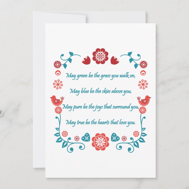 Segen 26 einladung (Vorderseite)