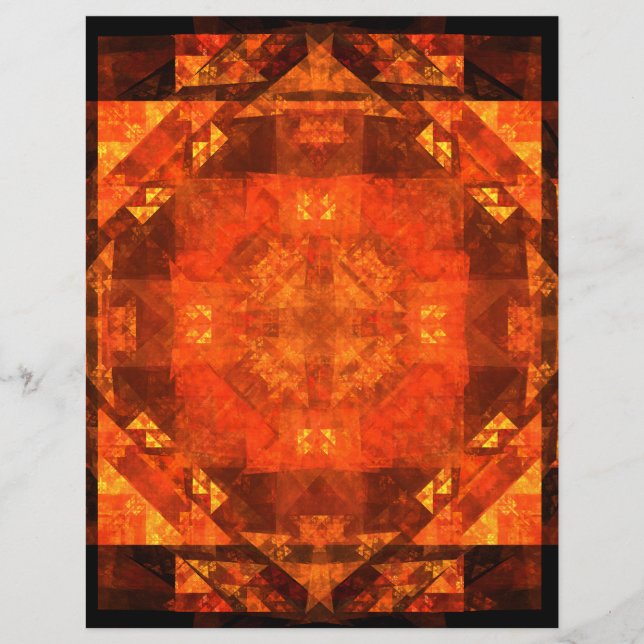 Segen Abstrakt Art Letterhead (Vorderseite)