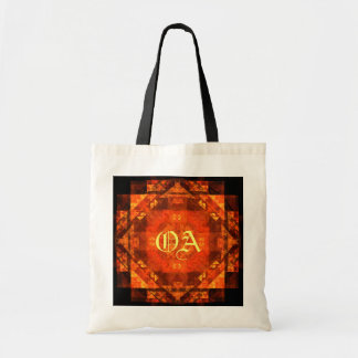 Segen Abstrakt Art Monogram Bag Tragetasche