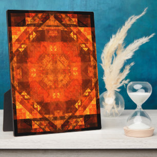 Segen Abstrakt Art Plaque Fotoplatte