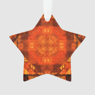 Segen Abstrakter Kunst Akryllischer Star Ornament