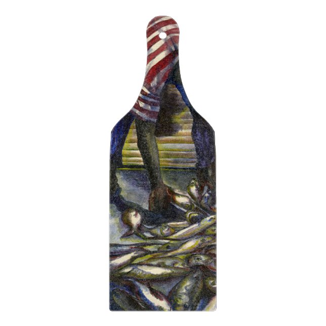 Segen am Samstag, Hafen Schneidebrett (Vorderseite)