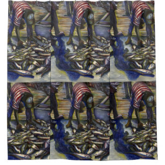 Segen am Samstag, Harbour Island, Bahamas Duschvorhang