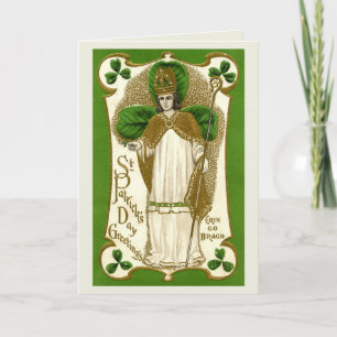 Segen am St. Patrick's Day - Karte