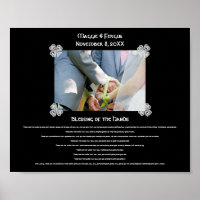 Segen der Hände Hochzeitliches Foto