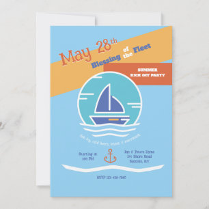 Segen der Party Einladung der Flotte