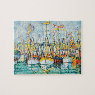 Segen der Thunfischflotte in Groix von Paul Signac Puzzle