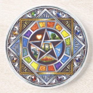 Segen des Elements-Untersetzer Getränkeuntersetzer