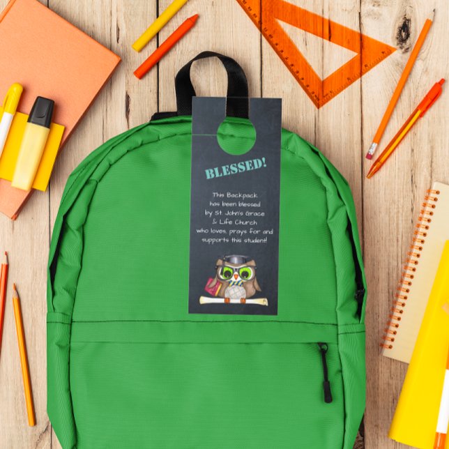 Segen des Rucksäulenkirchengebet Türanhänger (Von Creator hochgeladen)