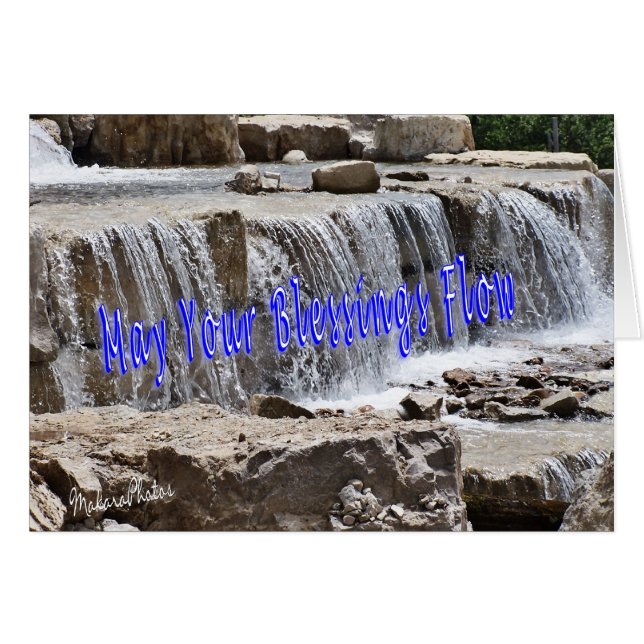 Segen-fertigen Sie für jede mögliche Gelegenheit (Vorderseite (Horizontal))