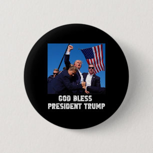 Segen für Präsident Trump 2024 Abstimmung Button