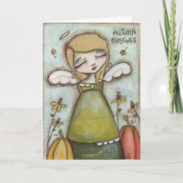 Segen im Herbst - Grußkarte Feiertagskarte