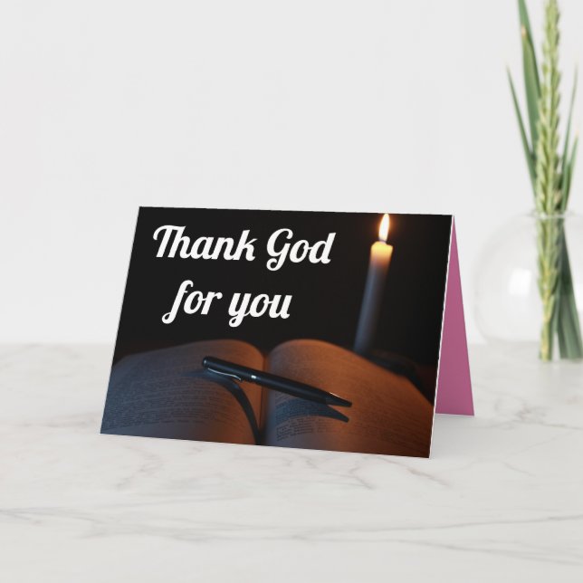 Segen Karte (Vorderseite)