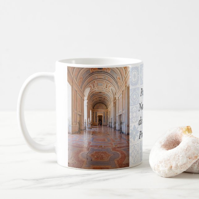 Segen-Saal des Mafra National Palace Kaffeetasse (Mit Donut)
