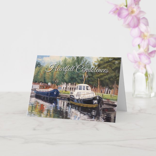 Segen Sie Gelassenheit Gebet Sympathie Karte (Orchidee)