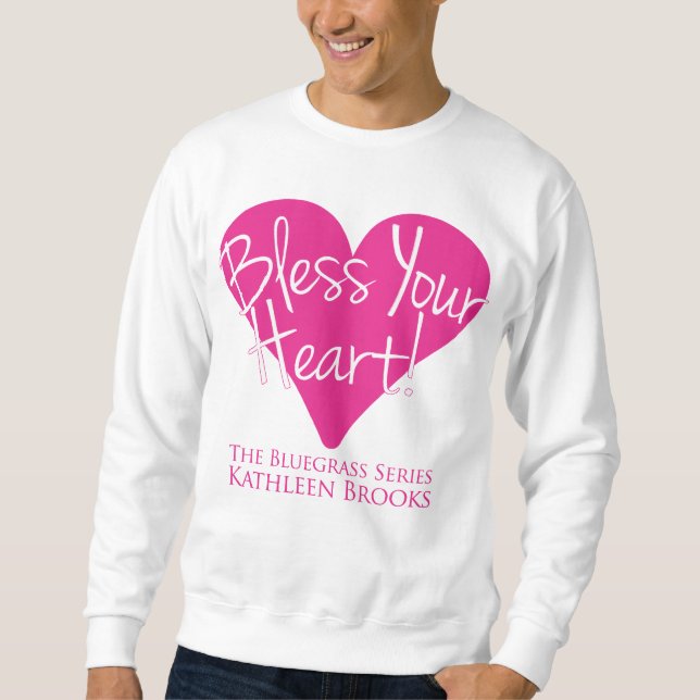 Segen Sie Ihr Herz Männer Sweatshirt (Vorderseite)