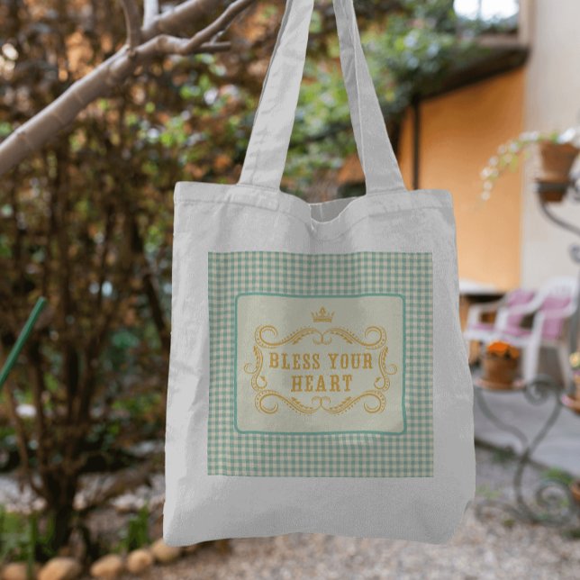 Segen Sie Ihr Herz-Süd-Angebot Tragetasche (The perfect lil' tote bag for all the Southern girls!)