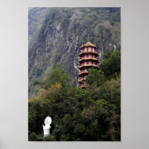 Segen/Taroko Gorge Nationalpark, Taiwan Poster