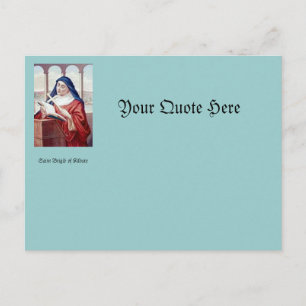 Segen von Saint Brigid Postkarte