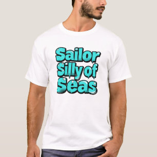 Segler der albernen Meere – Aqua Pop Comic T-Shirt