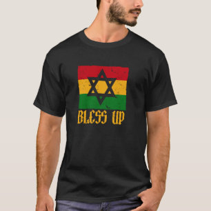SEGNE AUFWÄRTS Roots Reggae Rasta Kleidung Männer T-Shirt