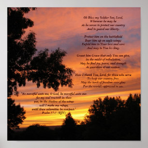 Segne meinen Soldaten Poster