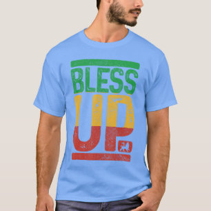 Segne Reggae-Musik Rastafari Löwe von Juda Rast T-Shirt