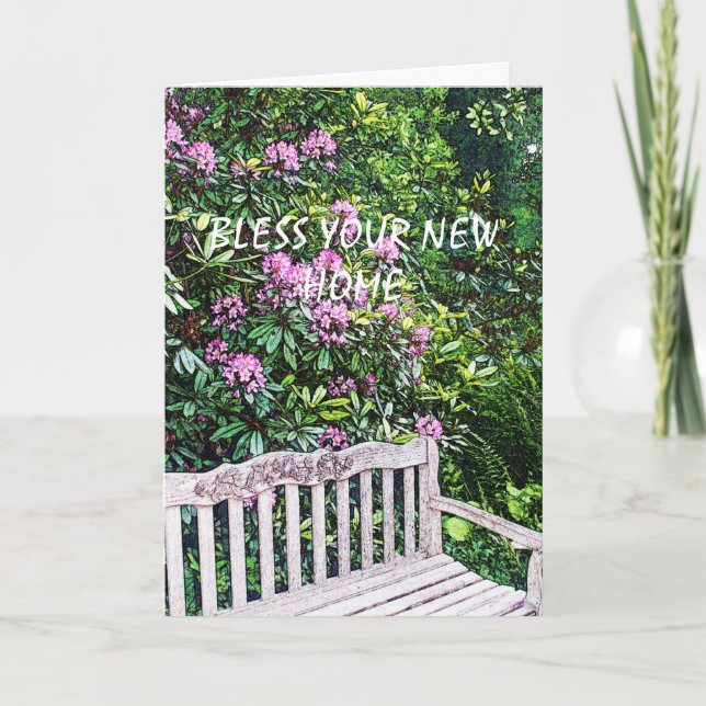 SEGNEN SIE IHR NEUES ZUHAUSE KARTE (Vorderseite)